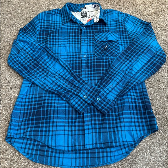 Volcom Flannel Men’s Size L Large - Picture 1 of 2